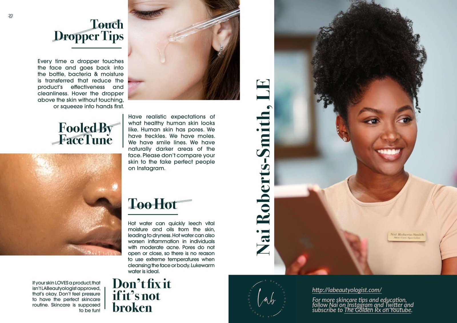 20 Skincare Dos and Don'ts for 2020 - SHOP LABeautyologist