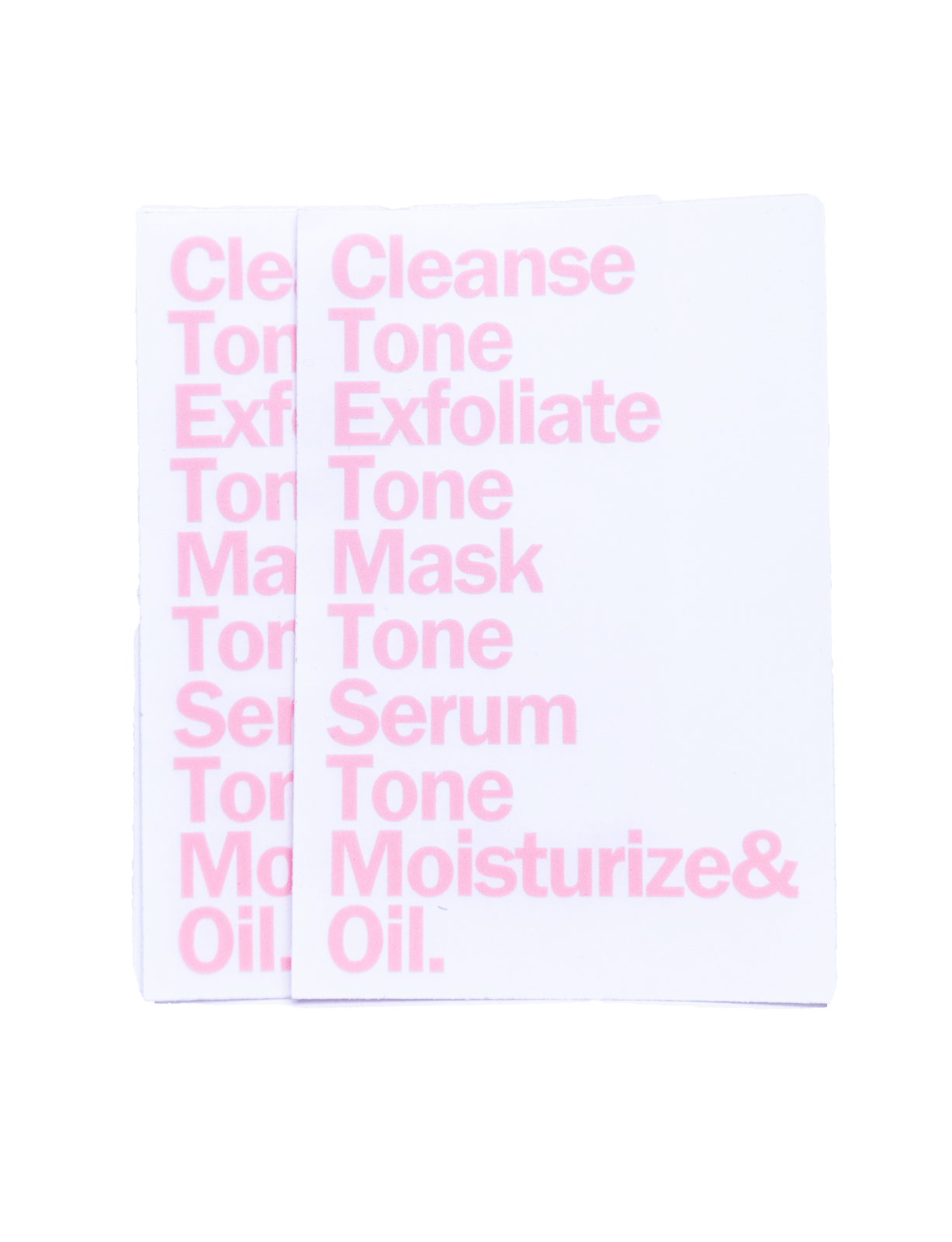 Skin Care Routine Stickers - SHOP LABeautyologist